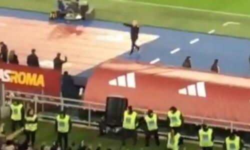 Τρελάθηκε ο Μουρίνιο - Πανηγύρισε με ball boy thumb