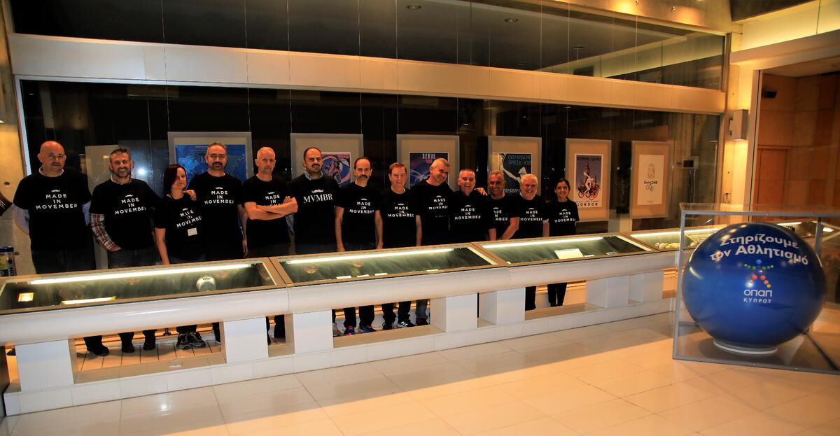 Συμμετοχή ΚΟΕ στην εκστρατεία «Movember Cyprus» thumb