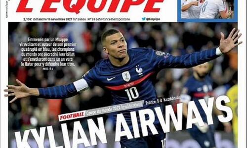 Μπαπέ: Υποκλίθηκε και η «Equipe» με το δεκάρι της thumb