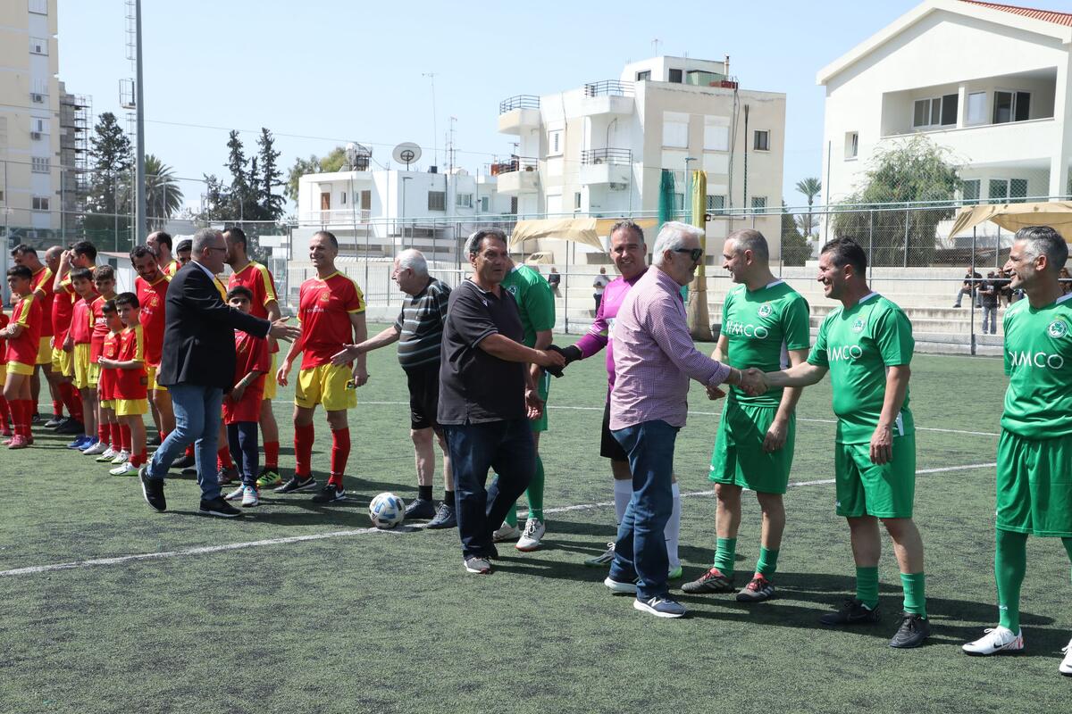 Ομόνοια: «Ήταν όλοι εκεί και τίμησαν τον μεγάλο Νίκο Χαραλάμπους» thumb