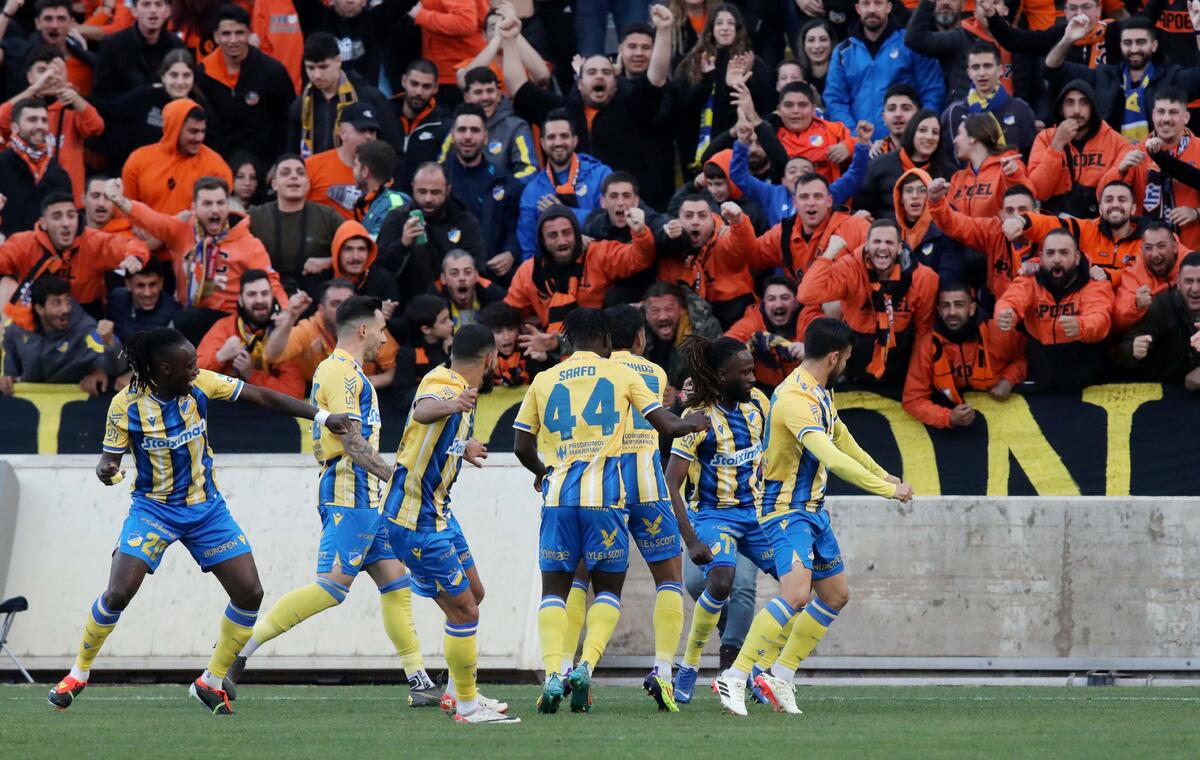 ΑΠΟΕΛ – Πάφος FC 1-0: Ένα βήμα ακόμα πιο κοντά στον μεγάλο στόχο! thumb