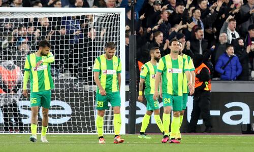 Γουέστ Χαμ-ΑΕΚ 4-0: Τέλος το μακρύ Ευρωπαϊκό ταξίδι... και τώρα πρωτάθλημα thumb