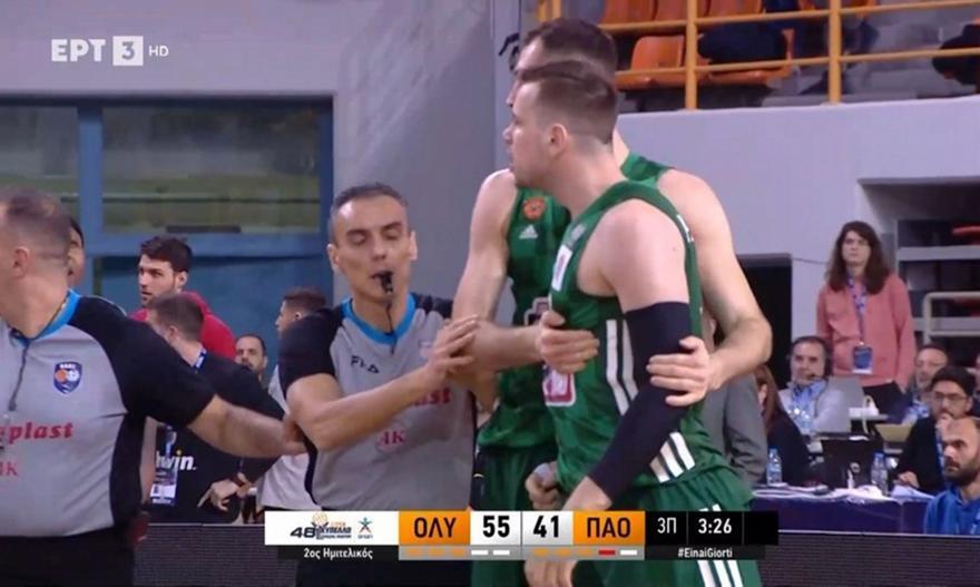 Μεγάλη ένταση στο Ολυμπιακός-Παναθηναϊκός! thumb