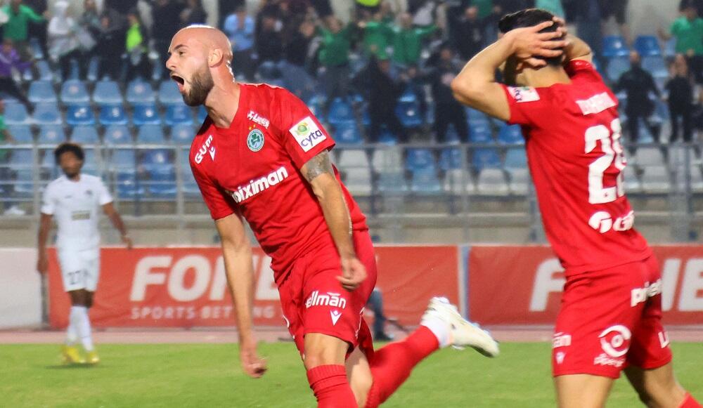 Πάφος - Ομόνοια 0-1: Νέο «πράσινο» stop για την Ευρώπη! thumb