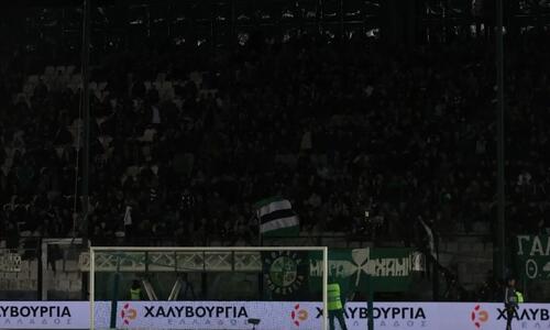 Έντονες αποδοκιμασίες μετά το τέλος του αγώνα από τους φίλους του Παναθηναϊκού thumb