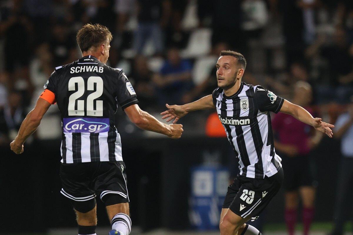 ΠΑΟΚ - Παναιτωλικός 2-0: Ο Σάστρε άνοιξε τον δρόμο και ο Τισουντάλι κλείδωσε το 2/2 thumb