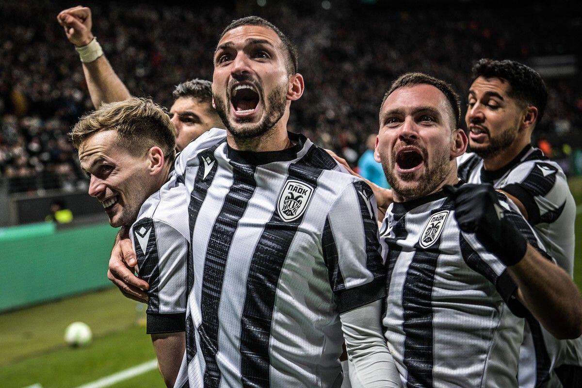 Άιντραχτ - ΠΑΟΚ 1-2: Τεράστιος Δικέφαλος, θριάμβευσε στην Φρανκφούρτη και πέταξε απευθείας στους «16» του Conference thumb