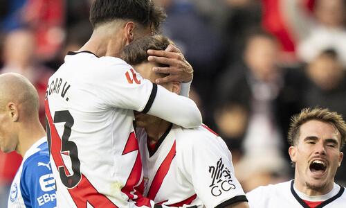 La Liga: Μεγάλη νίκη με δέκα παίκτες για τη Βαγιεκάνο thumb