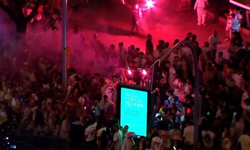Πάρτι στη Μαδρίτη για την κατάκτηση του 15ου τροπαίου thumb
