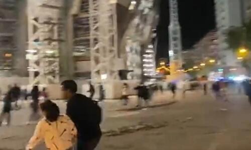 Οπαδοί έτρεχαν να μπουν ξανά στο «Μπερναμπέου» μετά το 1-1 (vid) thumb