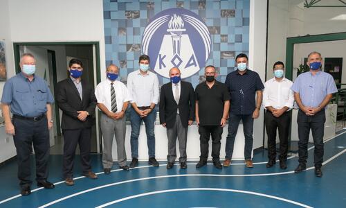Ο Πρόεδρος του ΚΟΑ συναντήθηκε με το Σωματείο Ροτσίδης Μάμμαρι thumb
