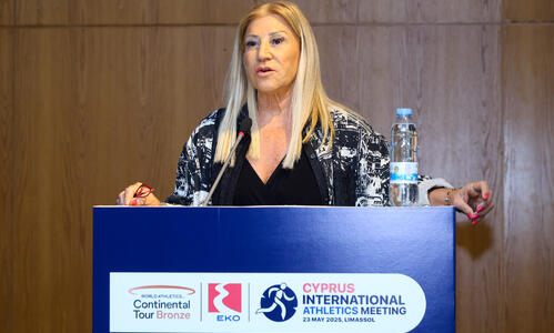 Με τη στήριξη του ΚΟΑ το EKO Cyprus International Athletics Meeting thumb