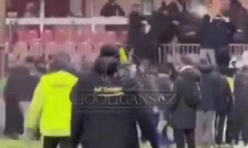 Άγρια επεισόδια μετά τον αποκλεισμό-σοκ της Λιόν (ΒΙΝΤΕΟ) thumb
