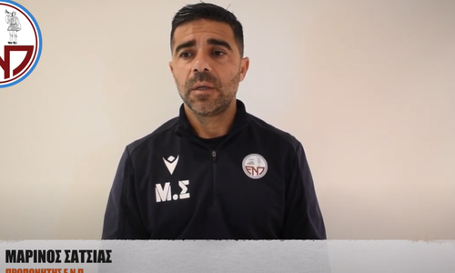 Σατσιάς: «Αν δεν πιστεύαμε δεν θα ήμασταν εδώ...» (Βίντεο) thumb
