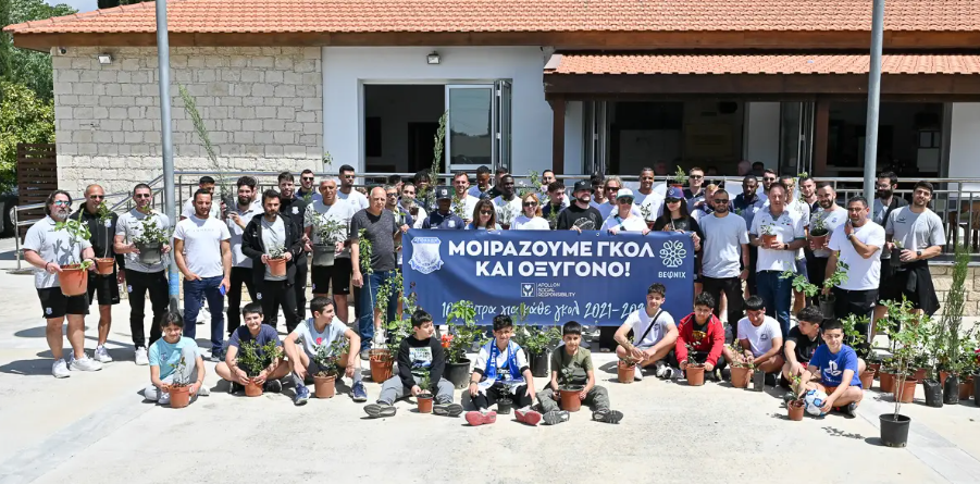 Έγινε η δεντροφύτευση από τον Απόλλωνα thumb