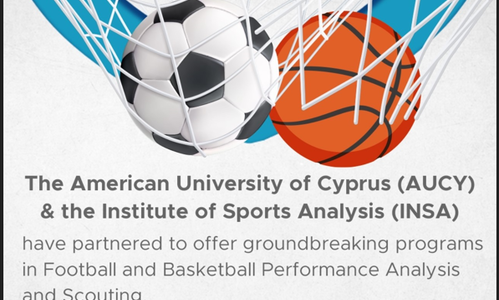 Έναρξη συνεργασίας του American University of Cyprus (DCE) με το Ινστιτούτο Αθλητικής Ανάλυσης (INSA) thumb