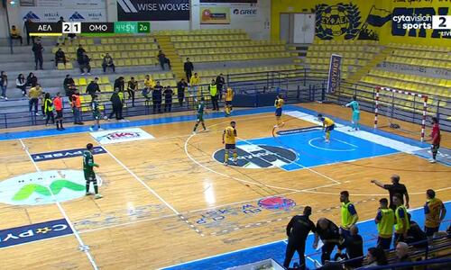 Futsal: Μεγάλη νίκη της ΑΕΛ στο ντέρμπι thumb