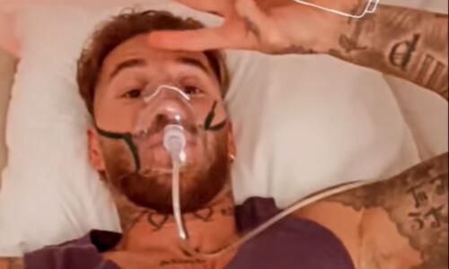 Ο Ράμος ανήρτησε video μέσα από θάλαμο, φορώντας μάσκα οξυγόνου thumb
