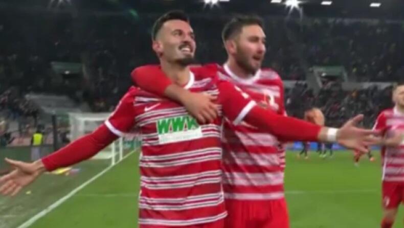 Νίκη-ανάσα για την Άουγκσμπουργκ, 1-0 τη Λεβερκούζεν thumb
