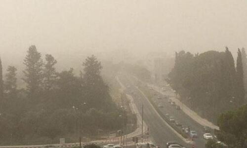 «Πνίγεται» και σήμερα στην σκόνη η Κύπρος thumb