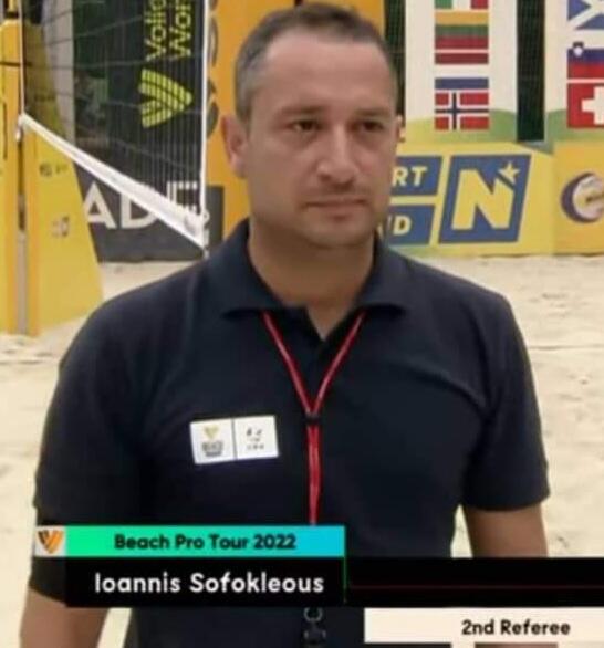 Beach Volley: Νέος διεθνής διαιτητής ο Ι. Σοφοκλέους thumb