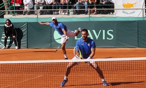 Davis Cup: Πρωτοφανής θρίαμβος, απίστευτη εμφάνιση και πρόκριση για την Κύπρο! thumb