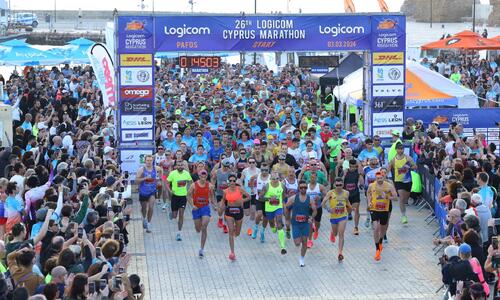 Logicom Cyprus Marathon: Χιλιάδες συμμετοχές και νέο ρεκόρ διαδρομής Μαραθωνίου thumb
