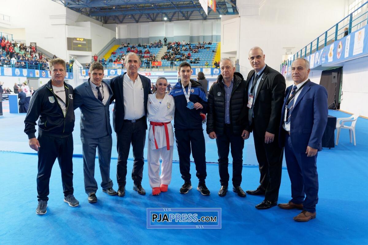 Παρούσα η ηγεσία του ΚΟΑ στο Πανευρωπαϊκό Πρωτάθλημα Καράτε U16, U18, U21 thumb