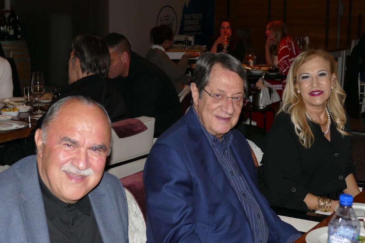 Στο δείπνο των Olympians για τον Νίκο Αναστασιάδη η ηγεσία του ΚΟΑ thumb