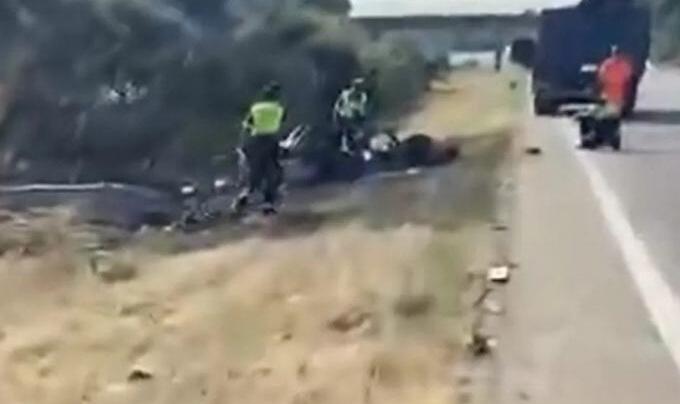 Βίντεο από τον τόπο του τραγικού δυστυχήματος που «χάθηκε» ο Ζότα thumb