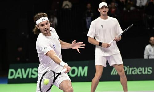 Davis Cup: Τσιτσιπάς και Σακελλαρίδης πήραν το διπλό και έφεραν την Ελλάδα μια νίκη από την πρόκριση! thumb