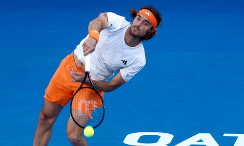 Qatar Open: Εκτός συνέχειας ο Τσιτσιπάς από τον Ρούμπλεφ thumb