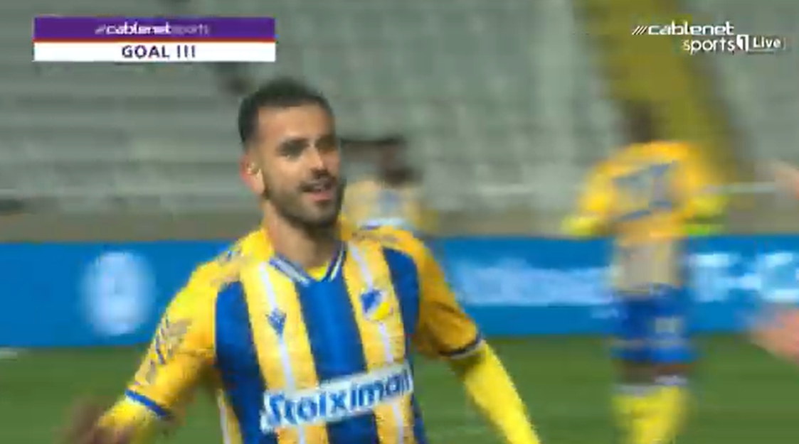 Βίντεο: Το 2-0 για ΑΠΟΕΛ με Γαβριήλ! thumb