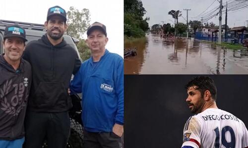 Respect Ντιέγκο Κόστα: Σώζει ζωές σε πλημμυρισμένη πόλη της Βραζιλίας thumb