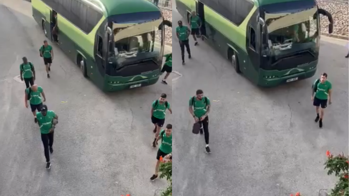 Έφτασε η αποστολή της Ομόνοιας υπό το σύνθημα «τριφυλλάρα κύπελλο»! (ΒΙΝΤΕΟ) thumb