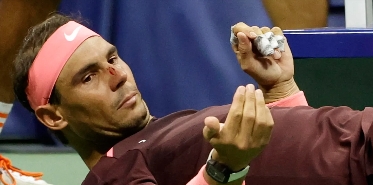 US Open: Ο Ναδάλ... αυτοτραματίσθηκε, αλλά προκρίθηκε thumb