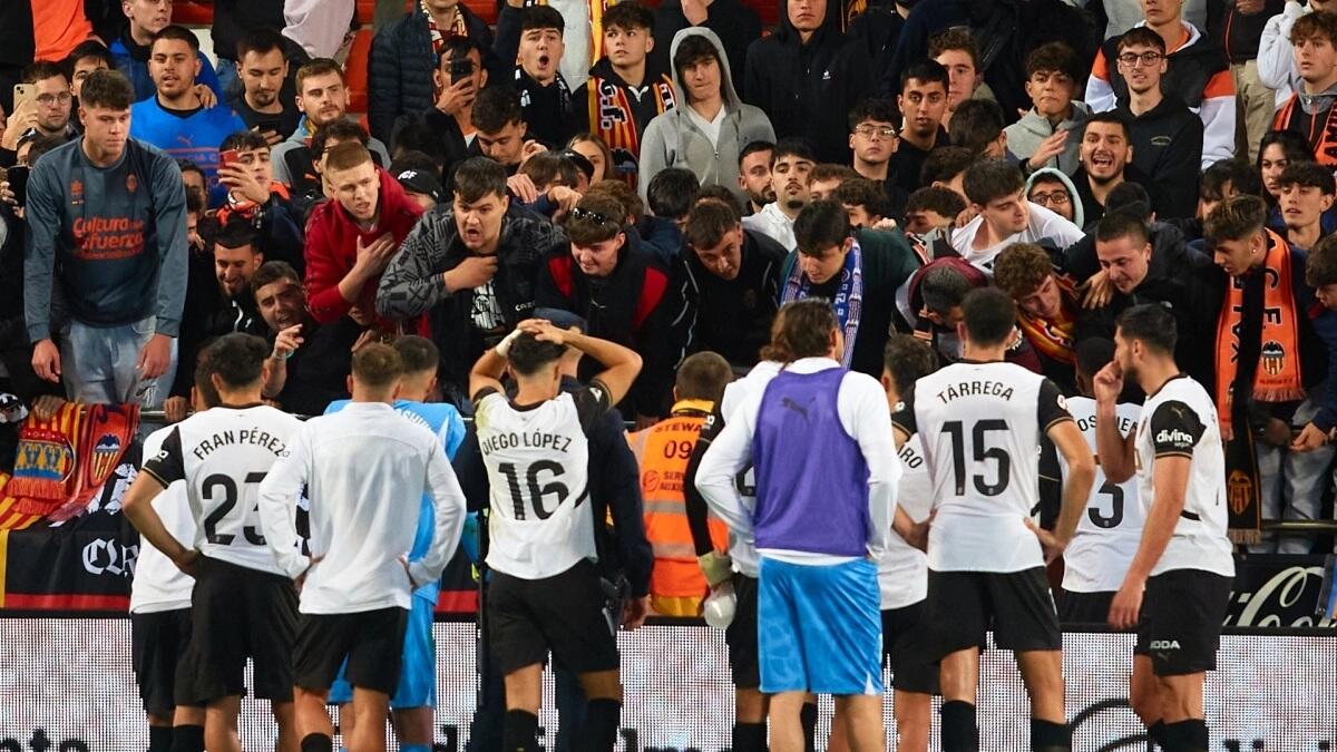 Συνελήφθησαν ultras της Βαλένθια για επίθεση σε οπαδούς με αναπηρία thumb