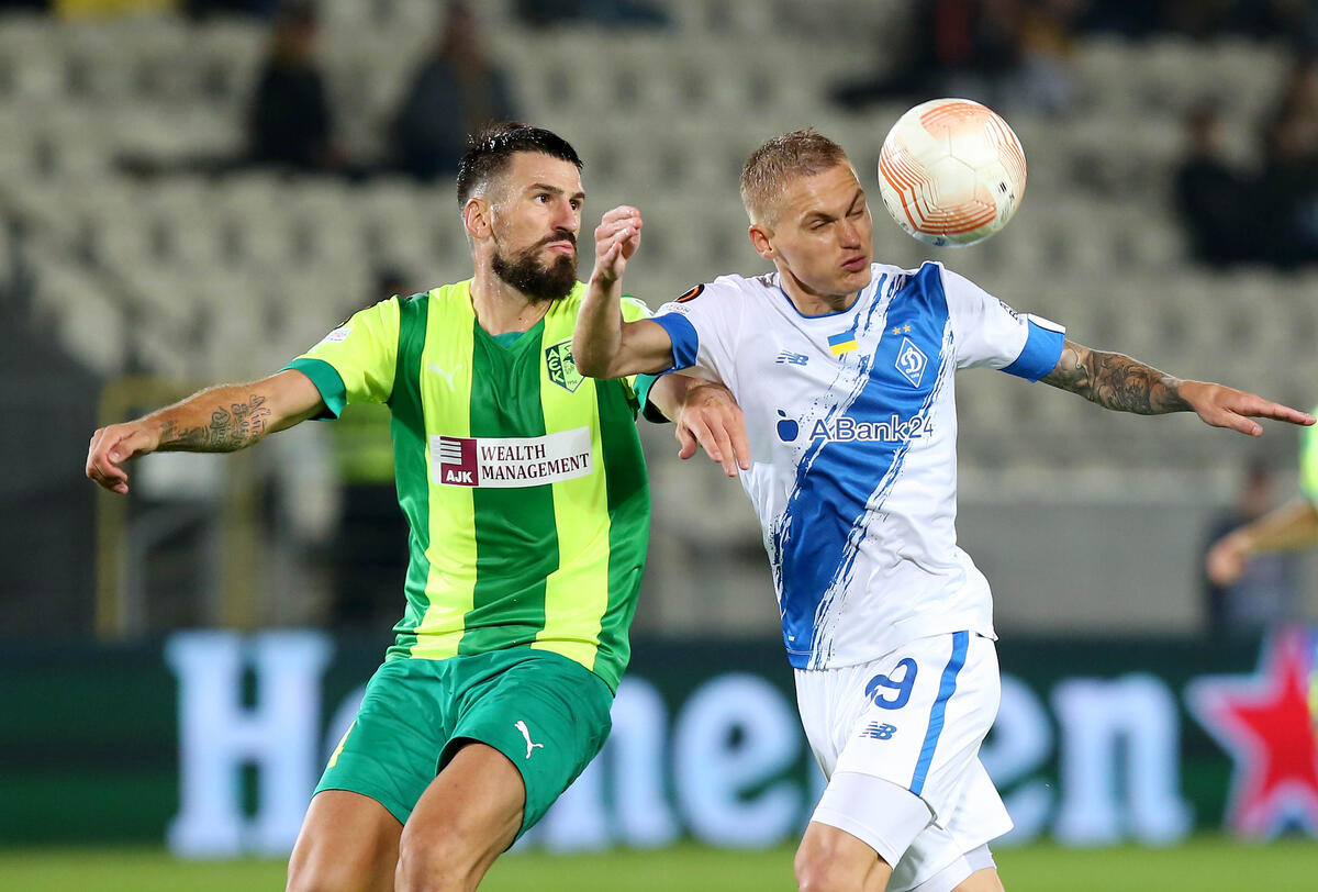 ΤΕΛΙΚΟ: Ντιναμό Κιέβου - ΑΕΚ 0-1 thumb