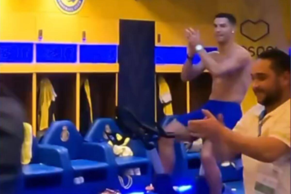 Επικός πανηγυρισμός του Κριστιάνο στο 2-0 της Αλ Νασρ! (βίντεο) thumb