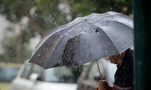 Kίτρινη προειδοποίηση για ισχυρές καταιγίδες αύριο Πέμπτη thumb