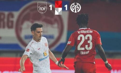 Bundesliga: «Μοιρασιά» για Χαϊντενχάιμ και Μάιντς thumb
