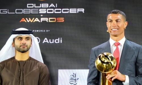 Κορυφαίος ο Ρονάλντο στα Globe Soccer Awards thumb