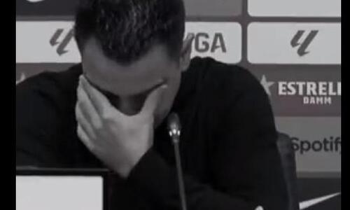 Σε κακή ψυχολογική κατάσταση ο Τσάβι, βούρκωσε στη συνέντευξη Τύπου (vid) thumb