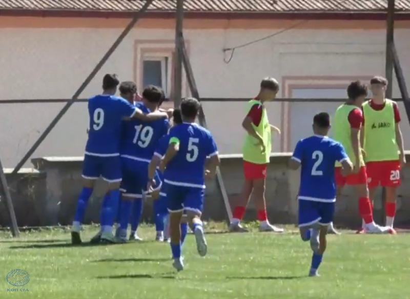 Εθνική Κ-17: Τα στιγμιότυπα της νίκης επί της Β. Μακεδονίας thumb