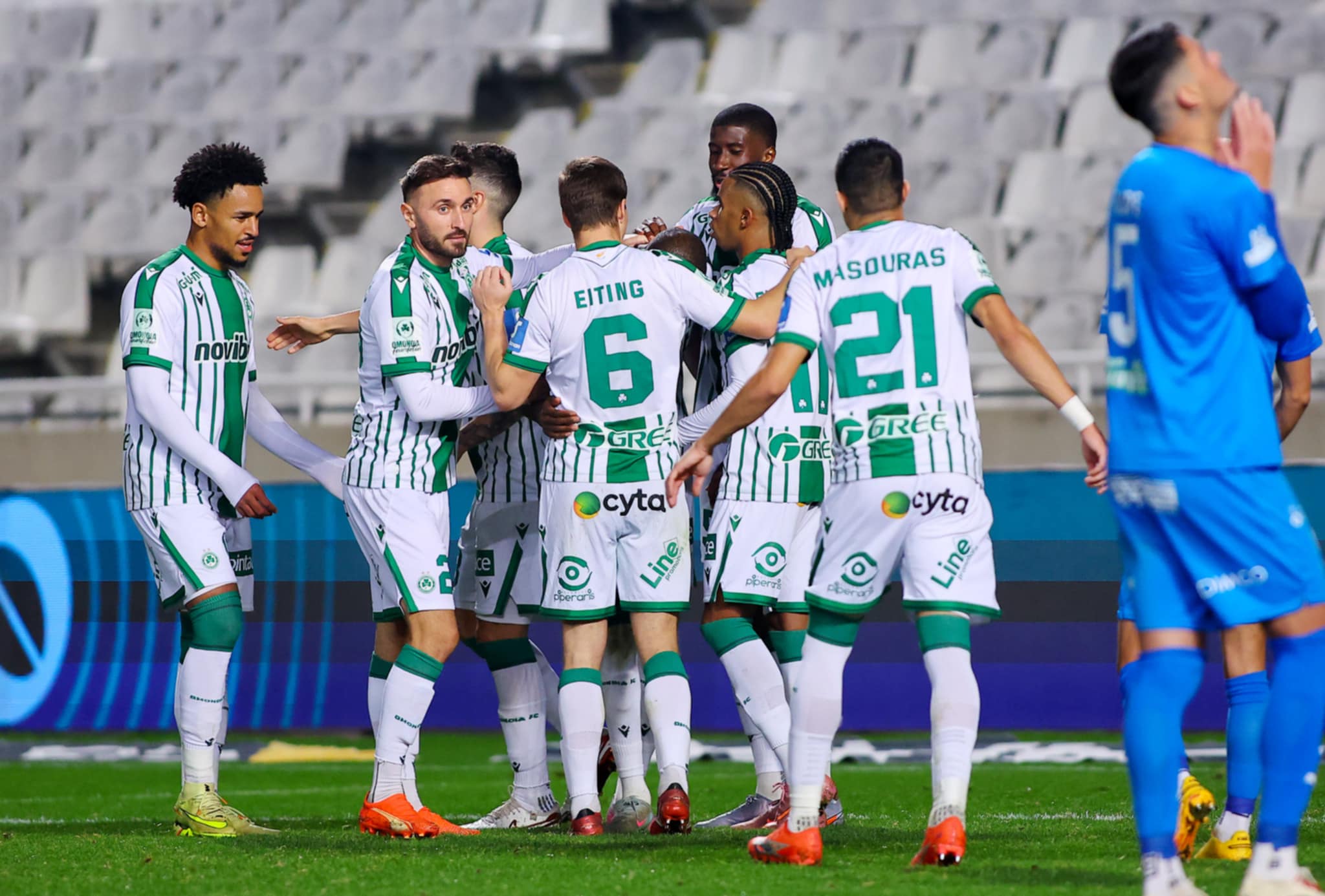 Ομόνοια - Εθνικός 4-0: Τεσσάρα και ιδανικό κλείσιμο στο 2025 thumb